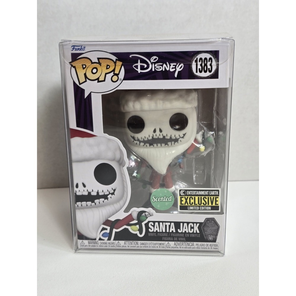 Funko Pop! Disney Santa‎ Jack (Scented) - Entertainment Earth Exclusive 1383